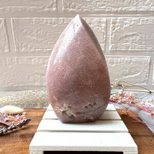 Gorgeous Large Pink Amethyst Flame from Brazil